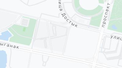 Hotel location map