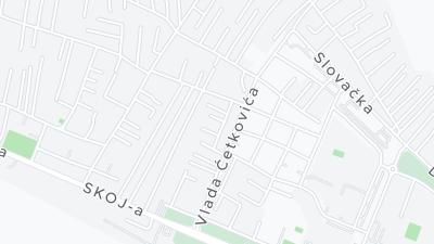 Hotel location map