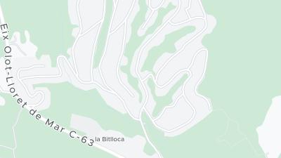 Mapa de localização do hotel