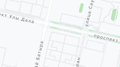 Hotel location map