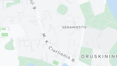 Hotel location map