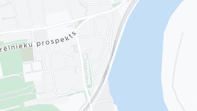 Hotel location map