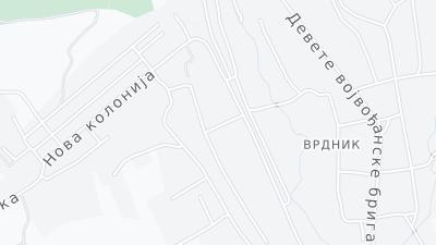 Hotel location map