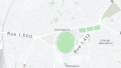 Hotel location map