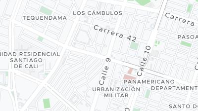 Hotel location map