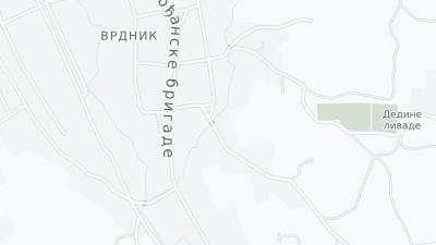 Hotel location map