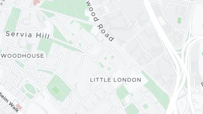 Hotel location map