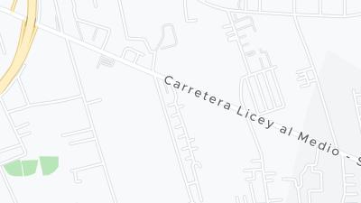 Kaart met de situering van het hotel