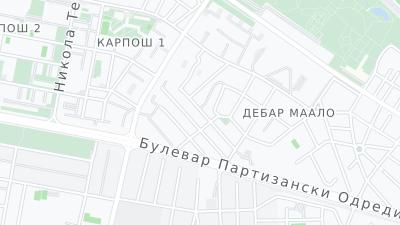 Hotel location map