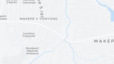 Hotel location map