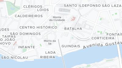 Hotel location map