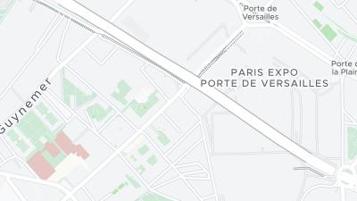 Mapa de localização do hotel