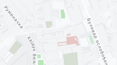 Hotel location map