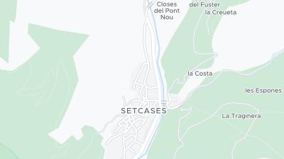 Mapa de localização do hotel