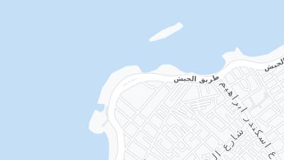 Hotel location map