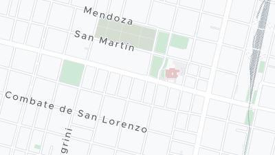 Hotel location map