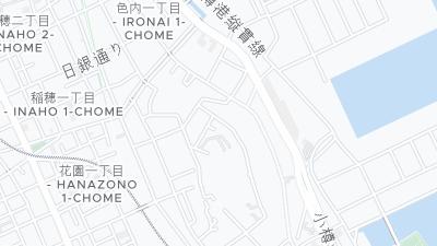 Mapa de localização do hotel