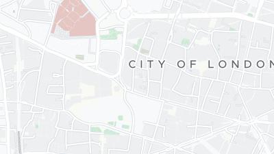 Hotel location map