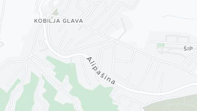 Hotel location map