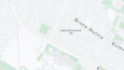 Mapa de localização do hotel