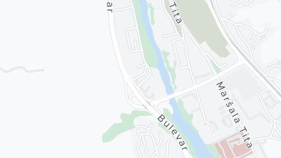 Hotel location map