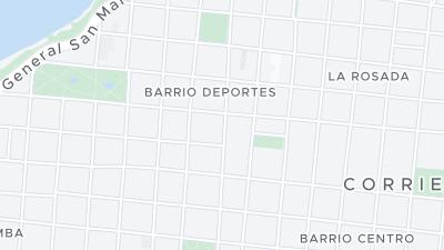 Kaart met de situering van het hotel