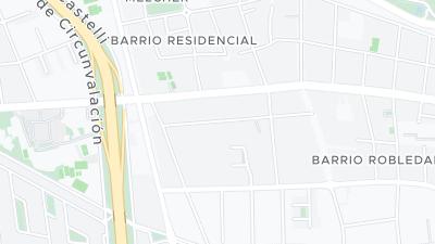 Hotel location map