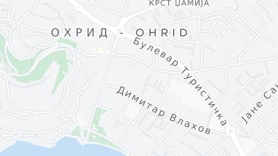 Hotel location map