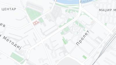 Hotel location map