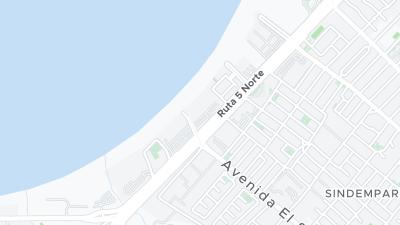 Mapa de localização do hotel