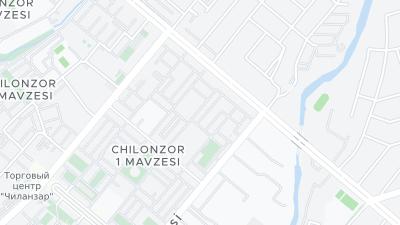 Hotel location map