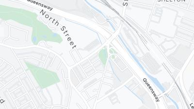 Hotel location map