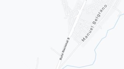 Hotel location map