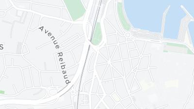 Kort over hotellets beliggenhed