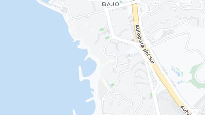 Hotel location map