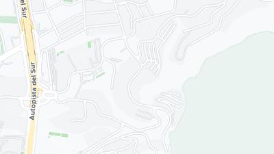 Mapa de localização do hotel