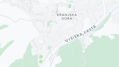 Hotel location map