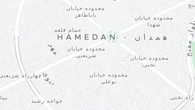 Hotel location map
