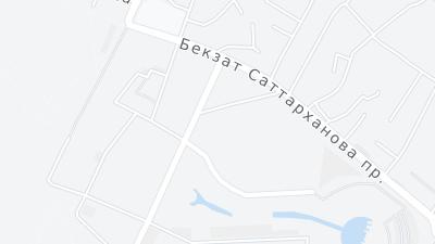 Hotel location map