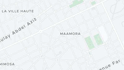 Hotel location map