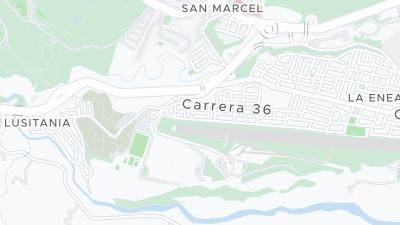 Карта локализации отеля