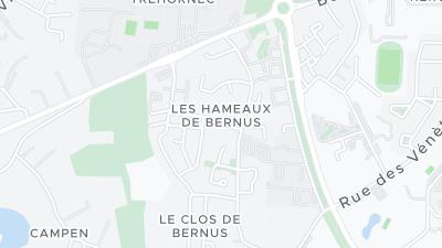 Kaart met de situering van het hotel