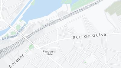 Kort over hotellets beliggenhed