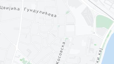 Hotel location map