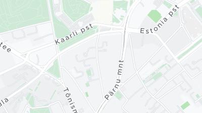Hotel location map