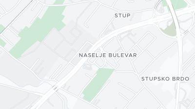 Hotel location map