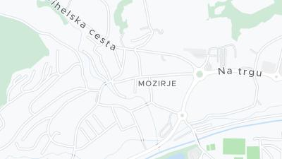 Hotel location map