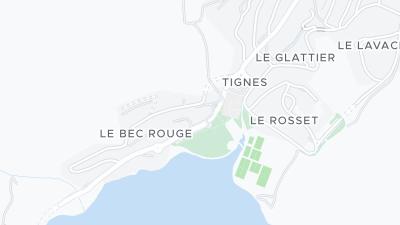 Hotel location map
