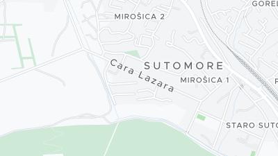 Hotel location map