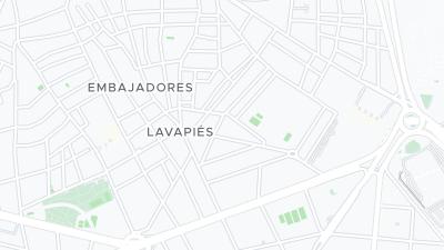 Hotel location map